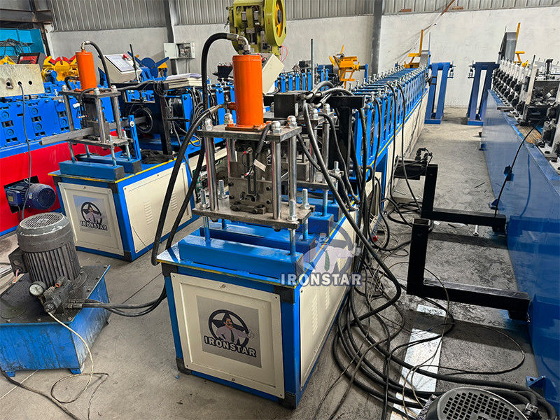 2024 Advanced Technology M shape channel roll forming machine in Korea