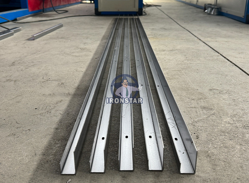 “South Korea Market J Channel Bracket Roll Forming Machine Greenhouse Frame Bracket Forming Equipment Greenhouse J Channel Profile Making Machine”
