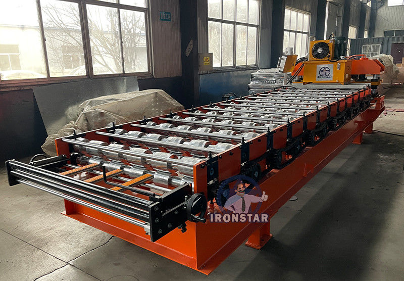Металлочерепица Каскад станок | T21 C21 tile making machinery for Georgia Russia Kyrgyzstan