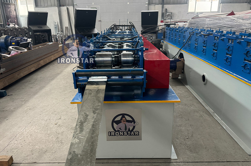 “Nepal Market 2 In 1 U Channel Roll Forming Machine Double U Purlin Making Machine Galvanized Steel Furring Channel Cold Roll Form Production Line For Prefab House Warehouse”