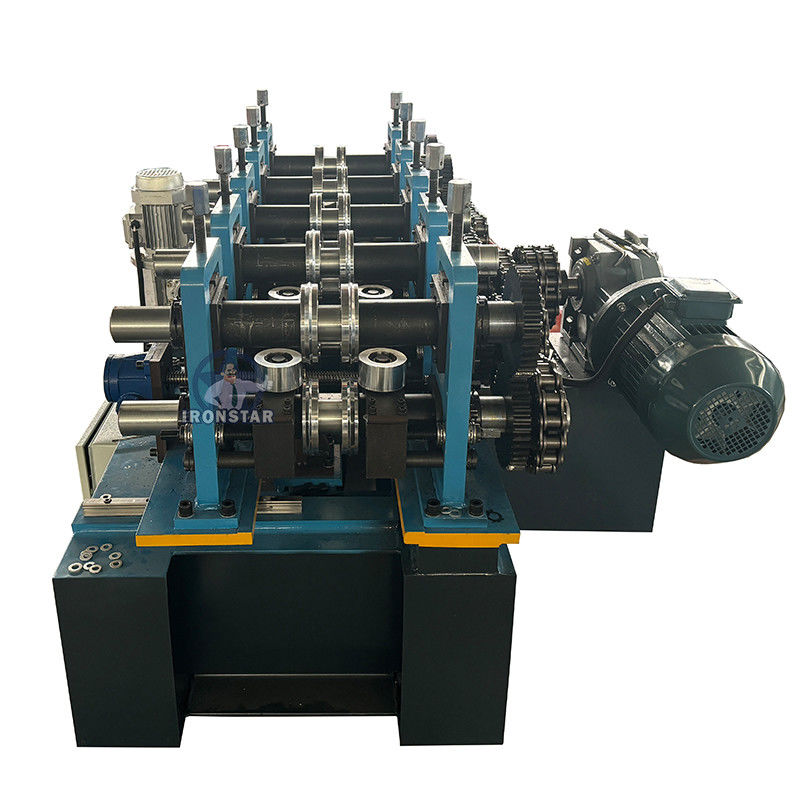 Upright rack C type pallet beam roll forming machine for India Automatic Goods sheft roll forming machine
