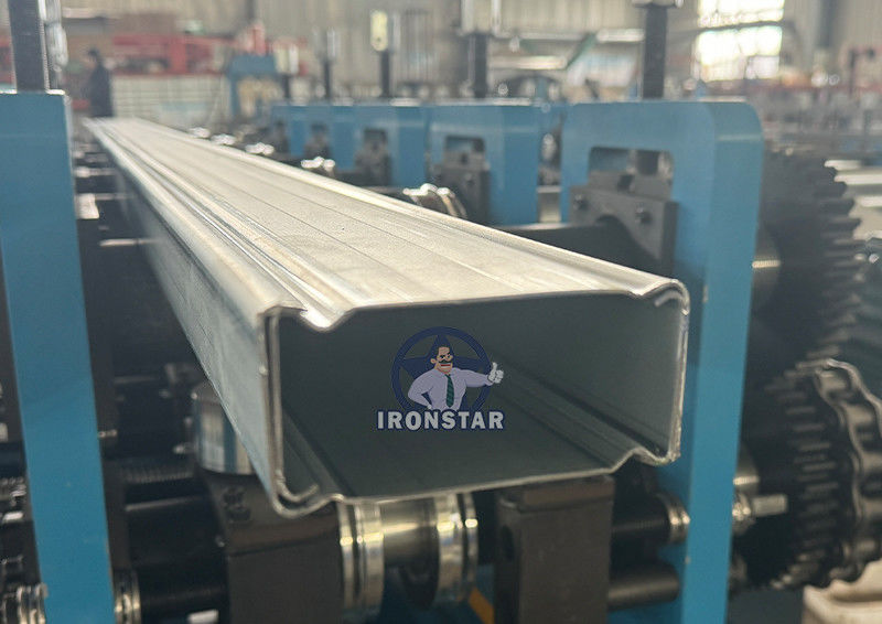 Upright rack C type pallet beam roll forming machine for India Automatic Goods sheft roll forming machine