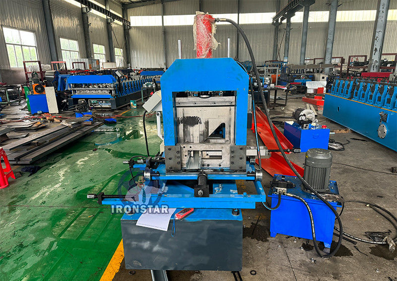 Upright rack C type pallet beam roll forming machine for India Automatic Goods sheft roll forming machine