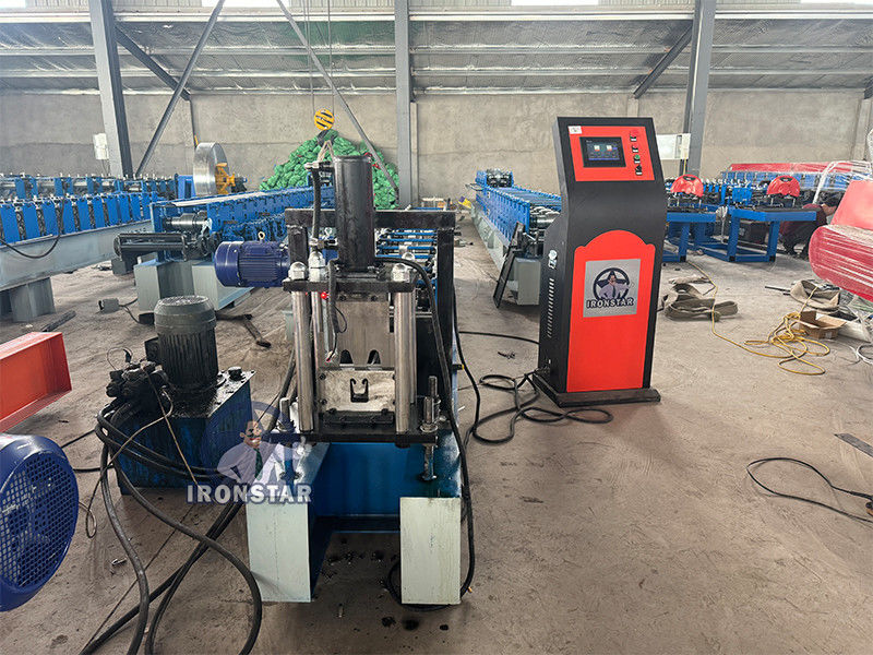 Shutter door siding guide rail roll forming machine for America C guide rail roll forming machine machine