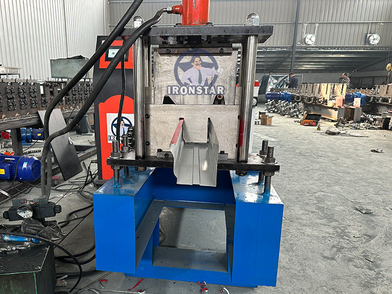 Water gutter roll forming machine for Azerbaijan downpipe roll forming machine portable gutter machine