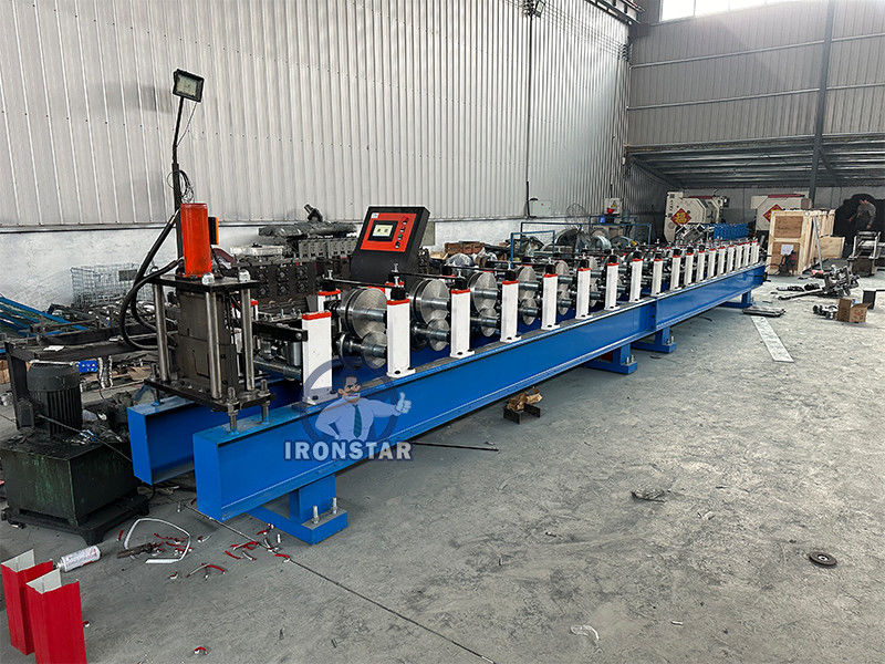 Water gutter roll forming machine for Azerbaijan downpipe roll forming machine portable gutter machine