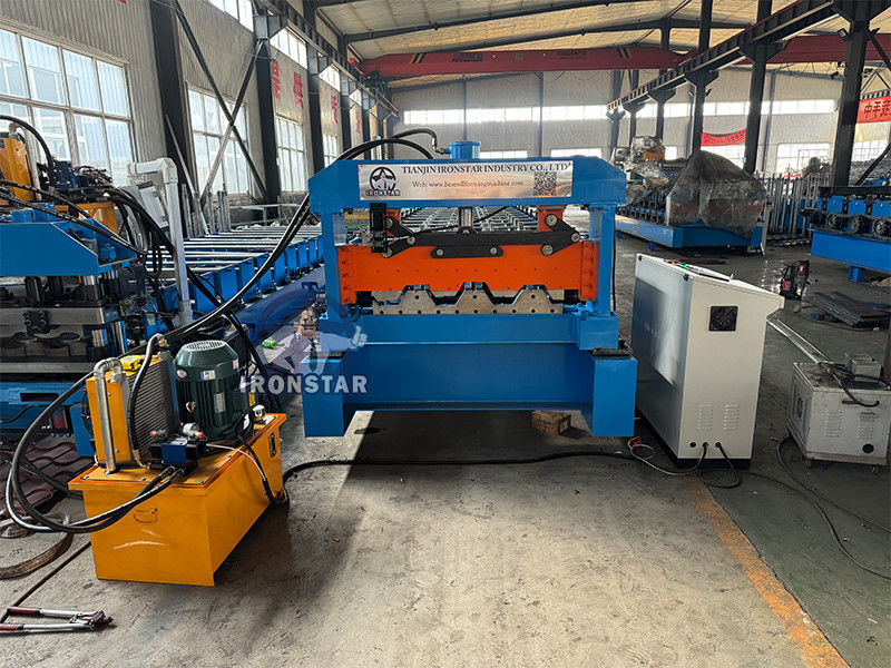 3 inch decking floor roll forming machine for America  metal deck roll forming machine | deck sheet roll forming machine
