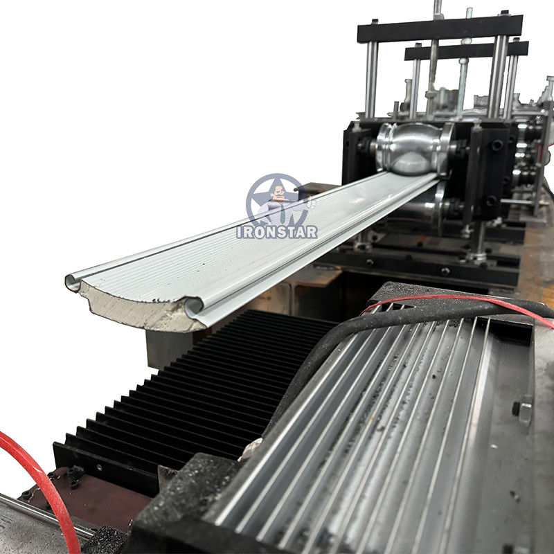 PU foam shutter door roll forming machine for Morocco rolling shutter machine