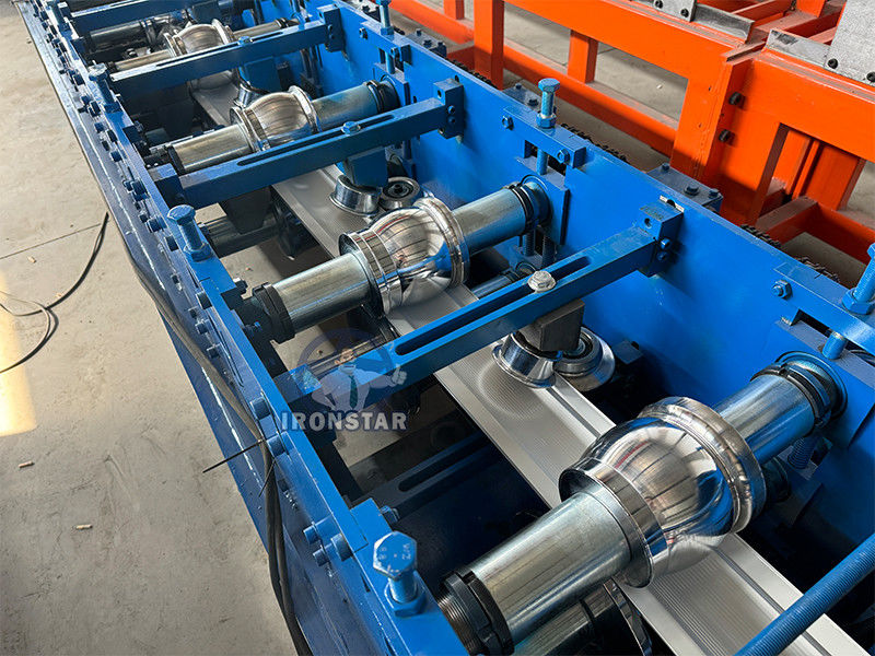 PU foam shutter door roll forming machine for Morocco rolling shutter machine