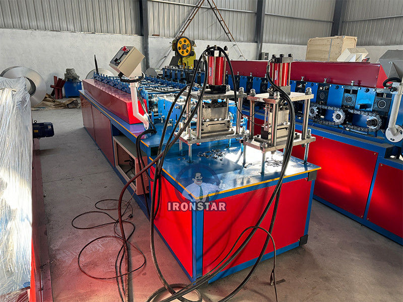 2 in 1 rolling shutter door roll forming machine for Saudi Arabia