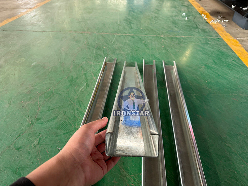 80-300mm automatic size changeable C purlin making machine CZ size interchangeable forming machine