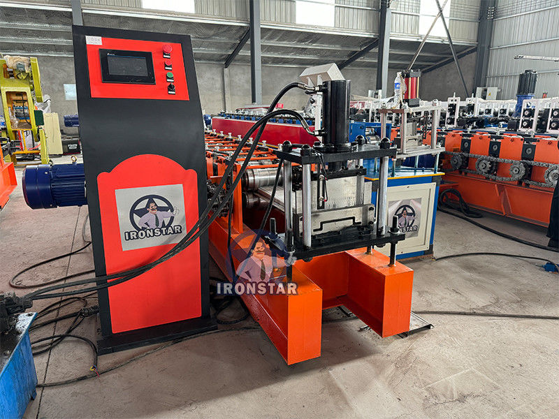 211 Omega bracket roll forming machine in Russia