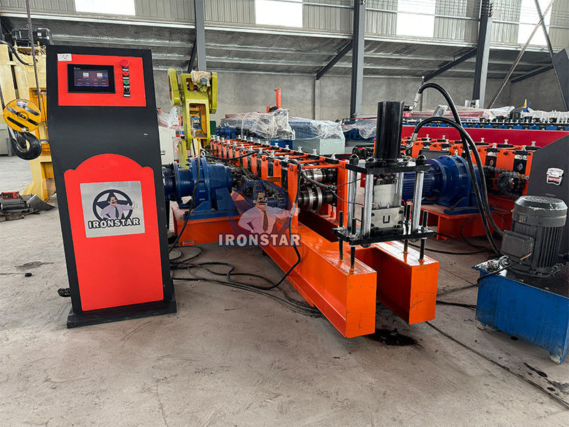 32*25mm U purlin roll forming machine in Russia