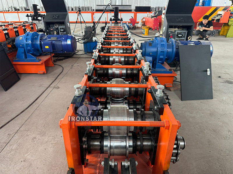 32*25mm U purlin roll forming machine in Russia