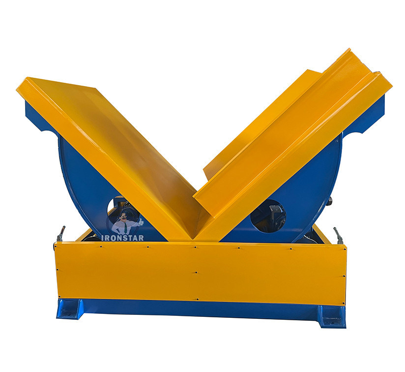 “5 Ton Hydraulic Coil Flipper Automatic Coil Flipping Machine for Steel Coil Handling”