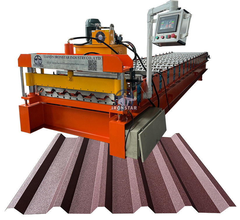 980 roof sheet roll forming machine in Brazil 980 roofing sheet roll forming machine | metal roof roll forming machine |