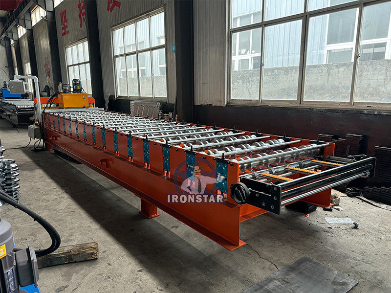 980 roof sheet roll forming machine in Brazil 980 roofing sheet roll forming machine | metal roof roll forming machine |