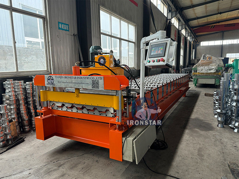 980 roof sheet roll forming machine in Brazil 980 roofing sheet roll forming machine | metal roof roll forming machine |