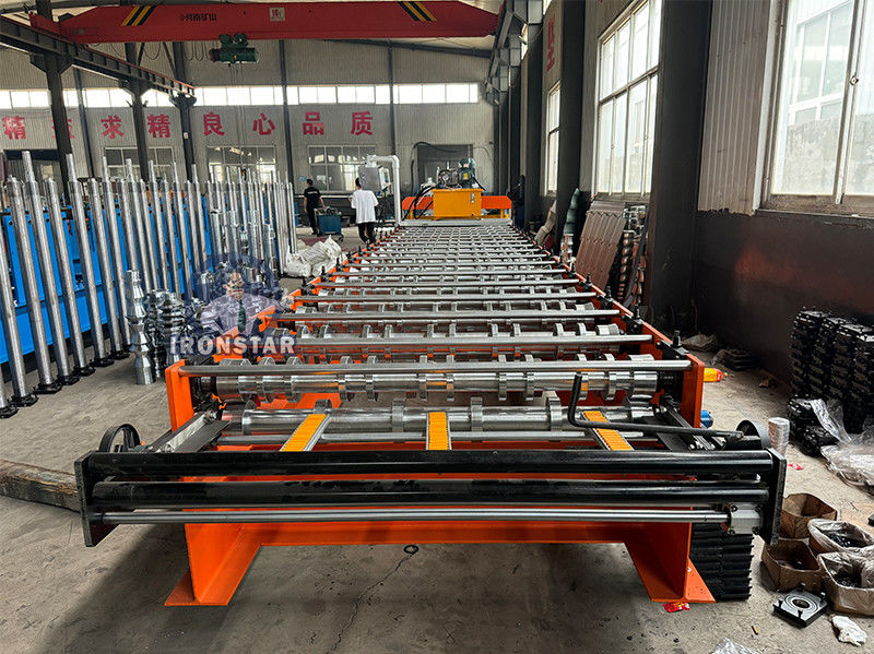 980 roof sheet roll forming machine in Brazil 980 roofing sheet roll forming machine | metal roof roll forming machine |
