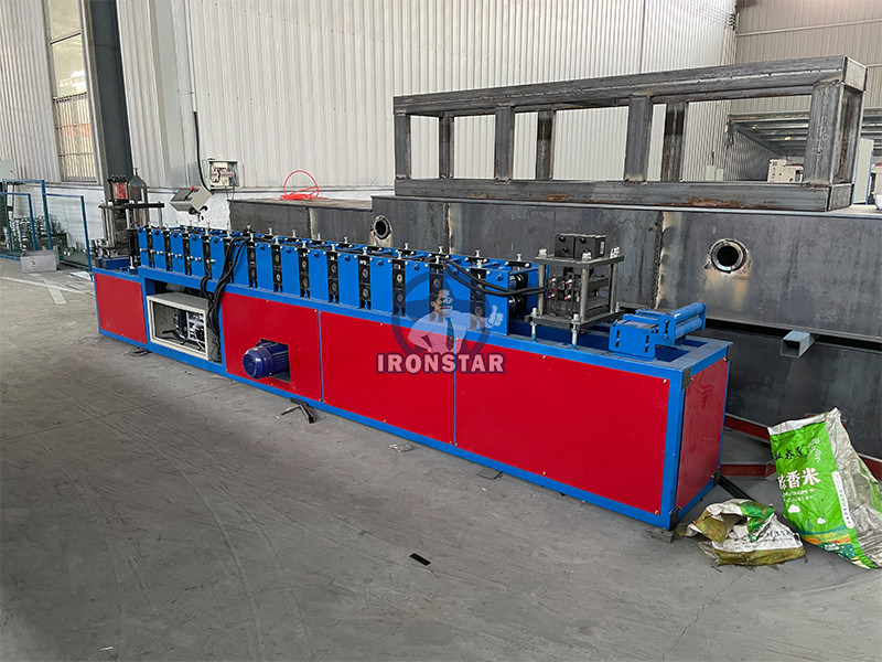 “C Channel Track Roll Forming Machine Automatic C Guide Rail Roll Forming Machine Shutter Door Track Slide Rail Forming Machine for Metal Construction”