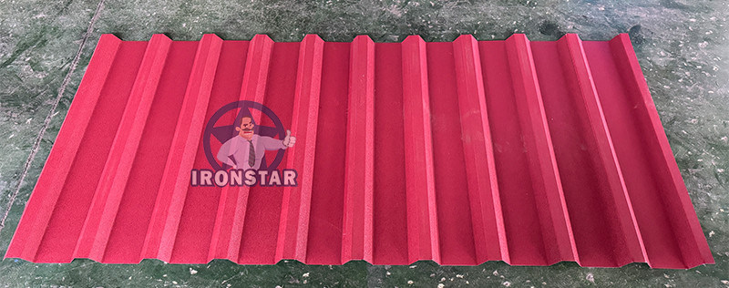 “6 Rib Trapezoidal Metal Sheet Glazed Tile Double Layer Roll Forming Machine For Slovakia Construction Roofing Double Layer 6 Rib Trapezoidal Glazed Tile Roll Forming Machine Slovakia”