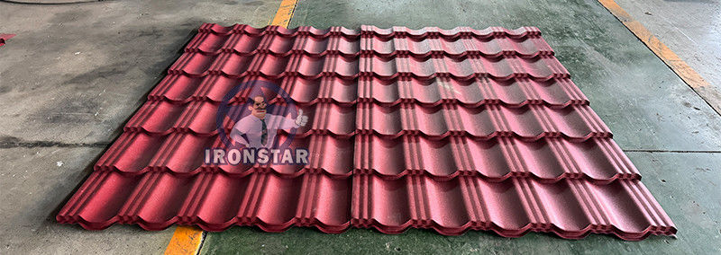 6 rib trapezoidal and glazed tile double layer roll forming machine for Slovakia