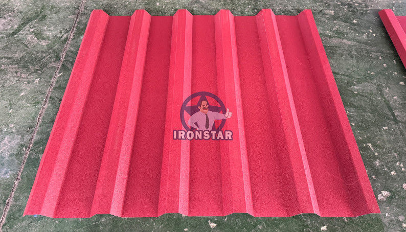 6 rib trapezoidal and glazed tile double layer roll forming machine for Slovakia