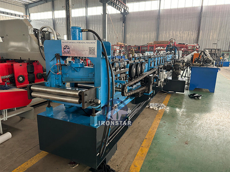 80-300mm automatic size changeable C purlin making machine for Ecuador