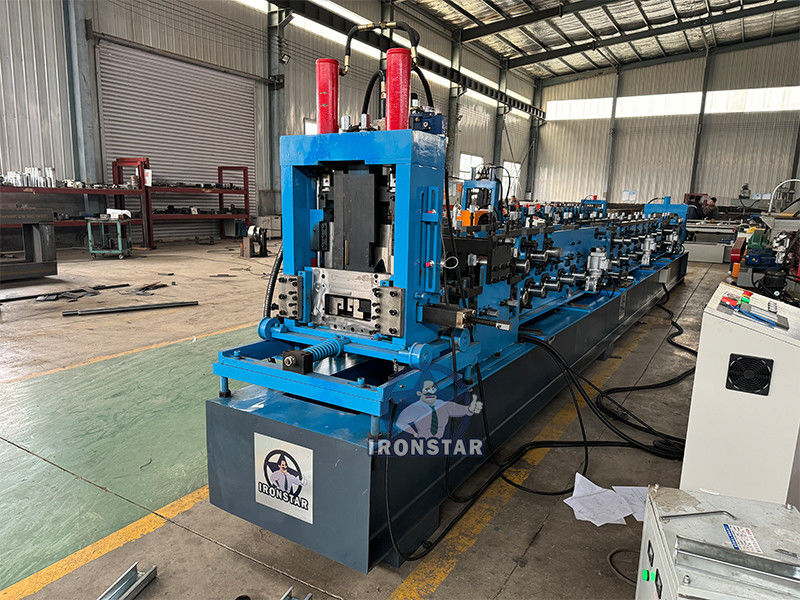 80-300mm automatic size changeable C purlin making machine for Ecuador