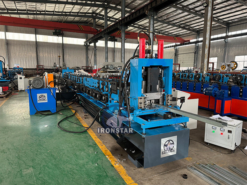80-300mm automatic size changeable C purlin making machine for Ecuador