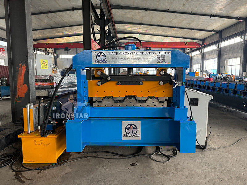 1000mm decking floor roll forming machine for Ecuador Floor deck roll forming machine | metal deck roll forming machine