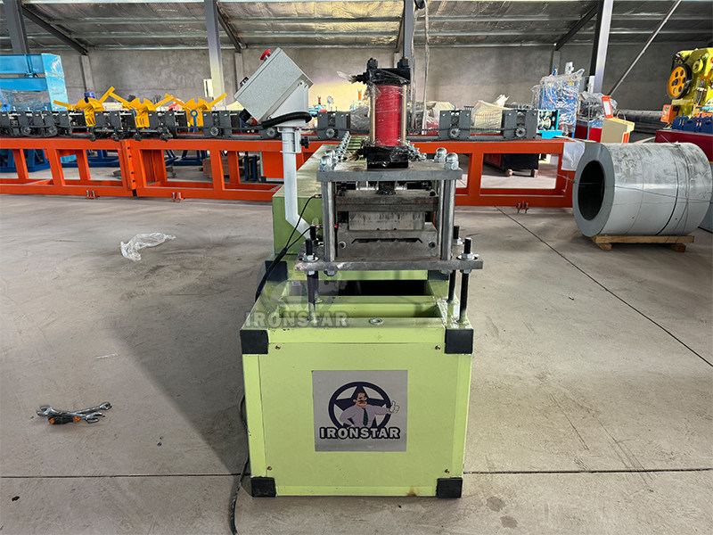 “174mm Size Metal Fence Post Roll Forming Machine Complete Fence Panel Production Line USA Popular Security Fence Roll Forming Machine”