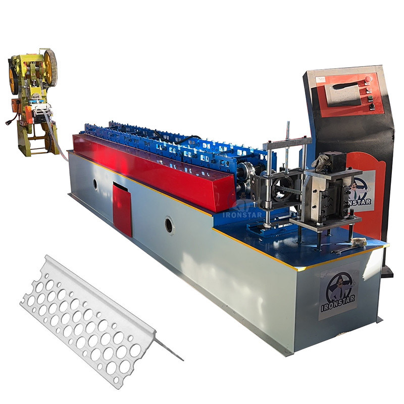 “Perforated Angle Bead Roll Forming Machine Ukraine V Shape Corner Bead Roll Forming Machine Ukraine Perforated Angle Bead Roll Forming Machine Automatic V Shape Corner Bead Roll Forming Machine ”