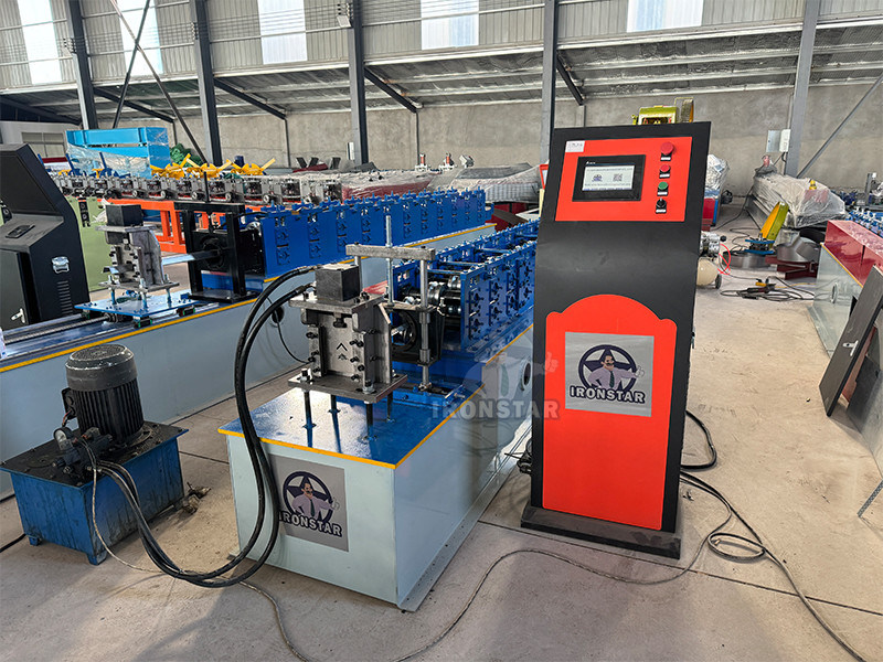 “PLC Control Perforated V Type Angle Bead Roll Forming Machine For Gypsum Board Accessories 20×20 25×25 Perforated Metal V Angle Bead Roll Forming Machine Drywall Profile Forming Equipment”