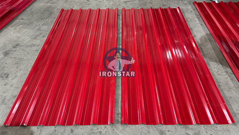 5 rib and 7 rib double deck 750 roof sheet roll forming machine for Malaysia