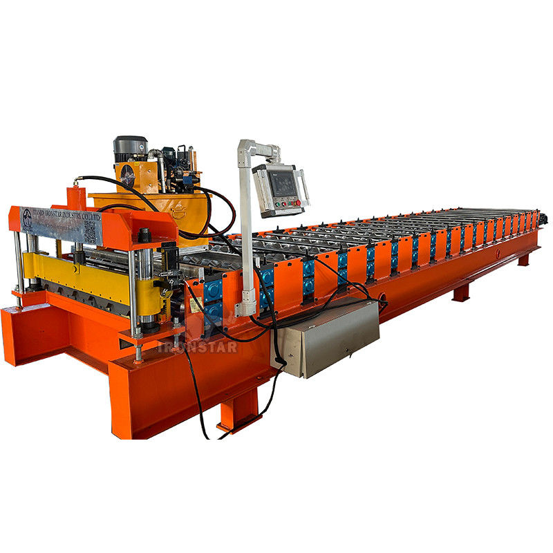 T35 Trapezoidal roofing sheet roll forming machine for kyrgyzstan