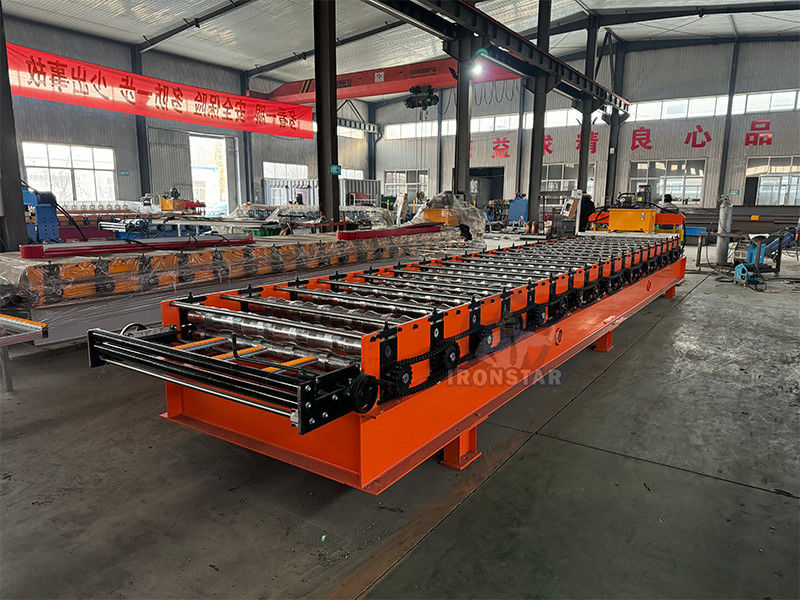 T35 Trapezoidal roofing sheet roll forming machine for kyrgyzstan