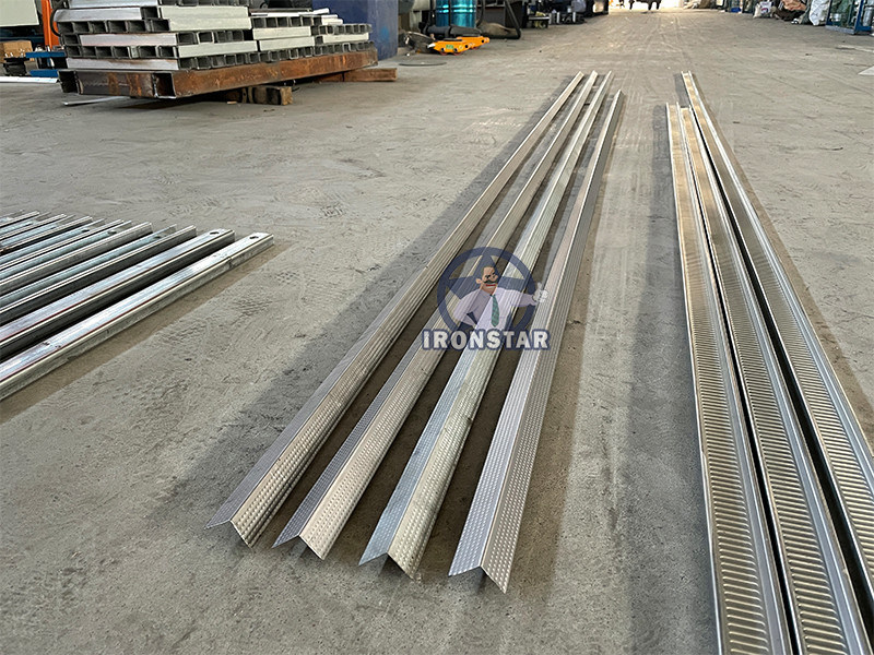 “Fully Automatic Angle Bead Roll Forming Machine Bangladesh Metal V Shape Angle Bead Machine Construction Corner Bead Production Machine”