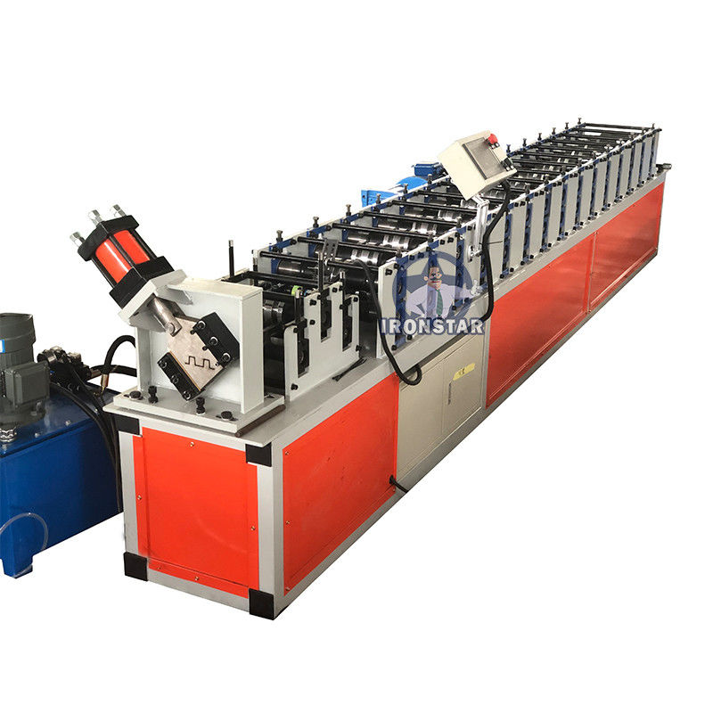 M shape channel roll forming machine in Korea M type roll forming machine