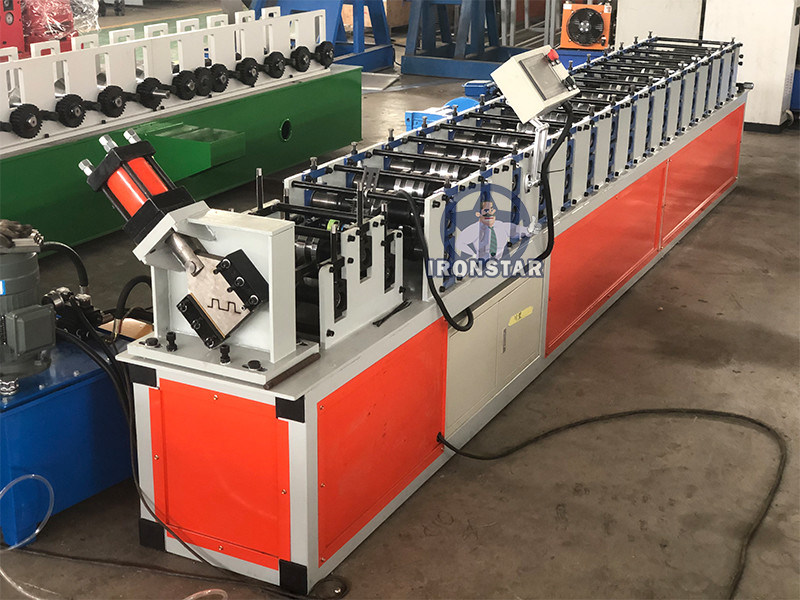 “M Shape Shutter Door Roll Forming Machine Galvanized Steel Door Making Equipment quipment ” ”