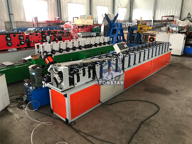 M shape channel roll forming machine in Korea M type roll forming machine