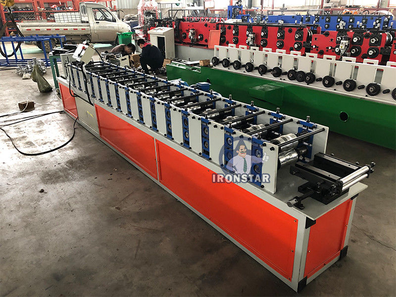 M shape channel roll forming machine in Korea M type roll forming machine