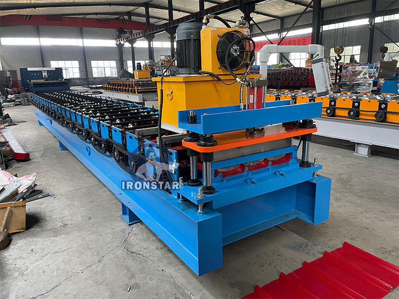 700 lock standing seam roof sheet roll forming machine for Thailand