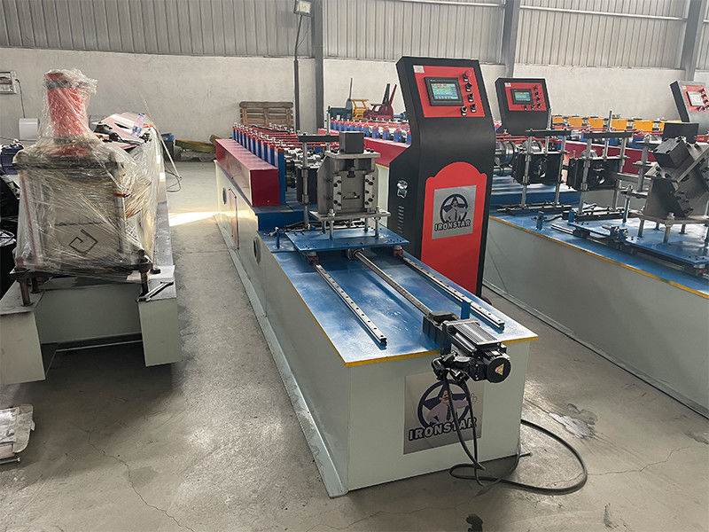 Omega profile roll forming machine for Israel