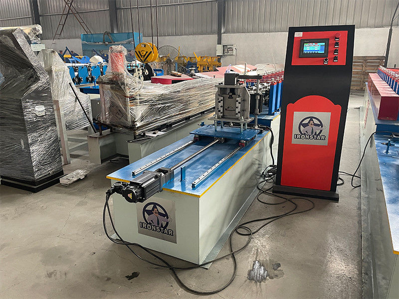 Omega profile roll forming machine for Israel