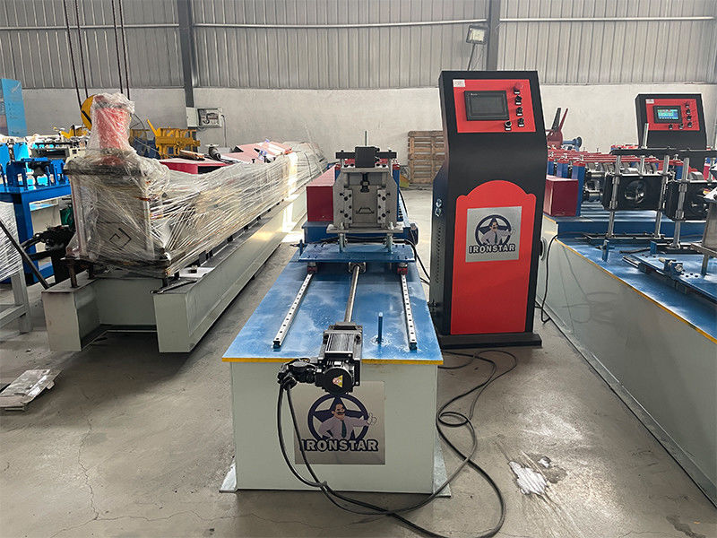 Omega profile roll forming machine for Israel