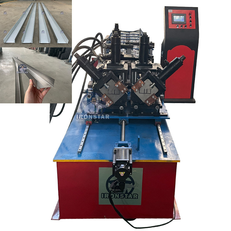 “Suriname Popular 6 In 1 C U Stud Track Combined Roll Forming Machine Full Automatic Galvanized Steel Drywall Profile Production Line With PLC Touch Screen”