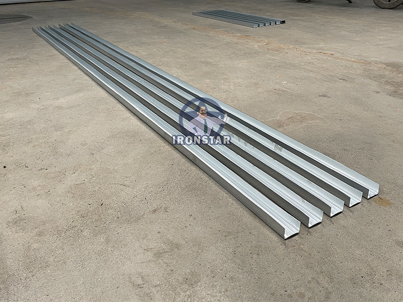 “Suriname Popular 6 In 1 C U Stud Track Combined Roll Forming Machine Full Automatic Galvanized Steel Drywall Profile Production Line With PLC Touch Screen”