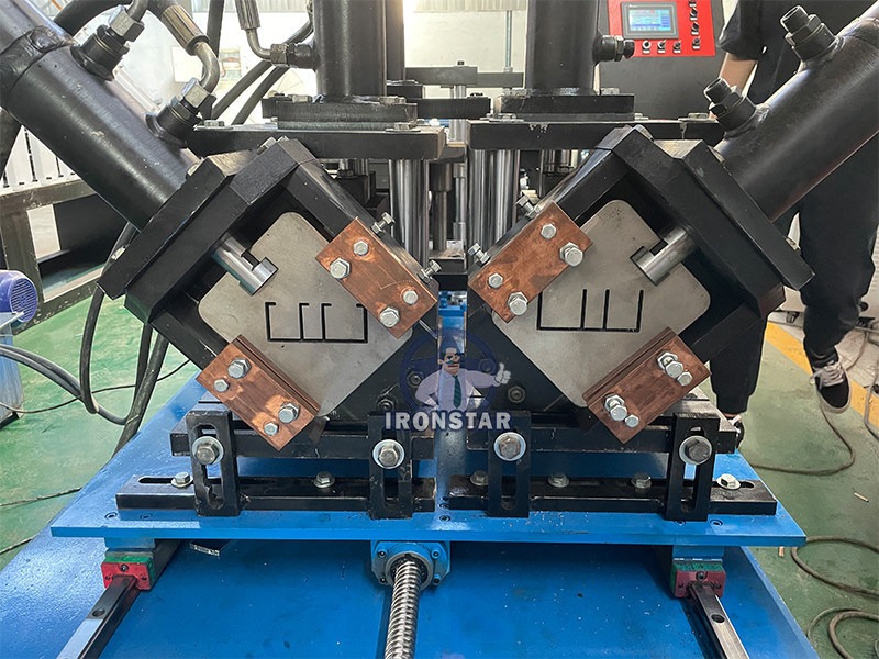 “Suriname Popular 6 In 1 C U Stud Track Combined Roll Forming Machine Full Automatic Galvanized Steel Drywall Profile Production Line With PLC Touch Screen”