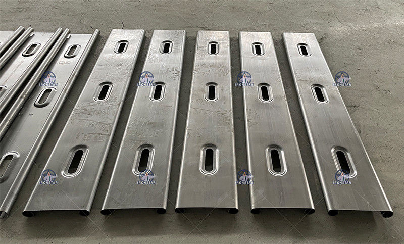 Punching hole shutter door forming line for Saudi Arabia